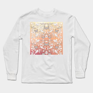 Everybirdy Pattern Long Sleeve T-Shirt